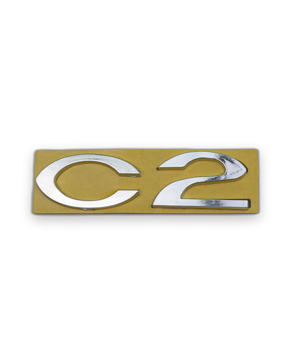 C2 Krom Bagaj Yazısı Citroen Uyumlu