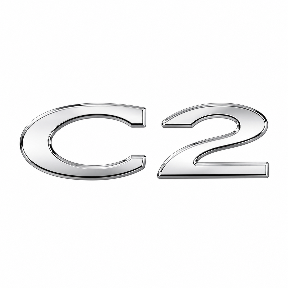 C2 Krom Bagaj Yazısı Citroen Uyumlu