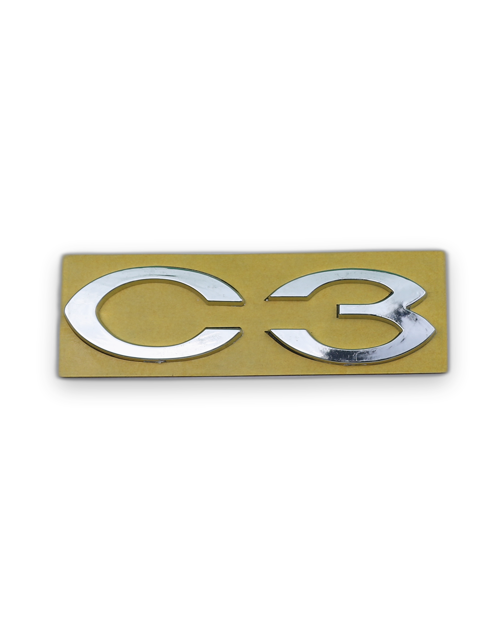 C3 Krom Bagaj Yazısı Citroen Uyumlu