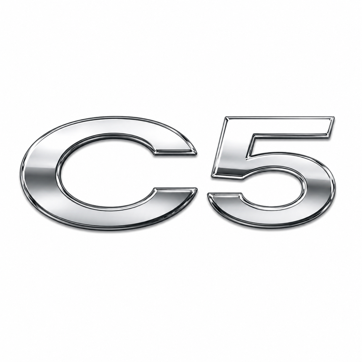 C5 Krom Bagaj Yazısı Citroen Uyumlu