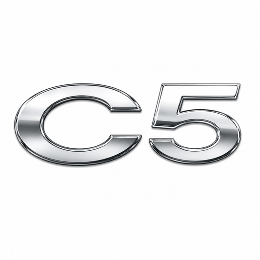 C5 Krom Bagaj Yazısı Citroen Uyumlu