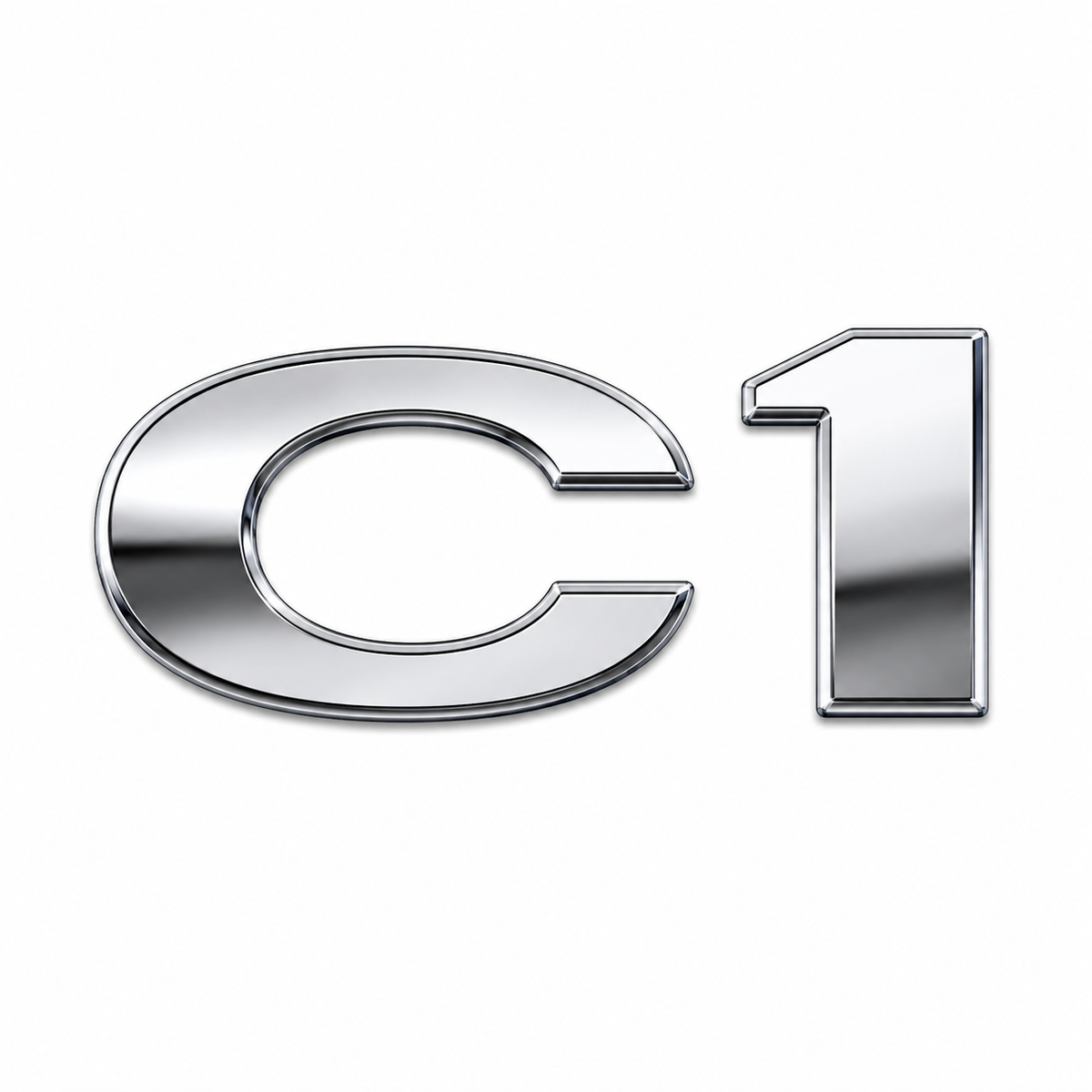 C1 Krom Bagaj Yazısı Citroen Uyumlu
