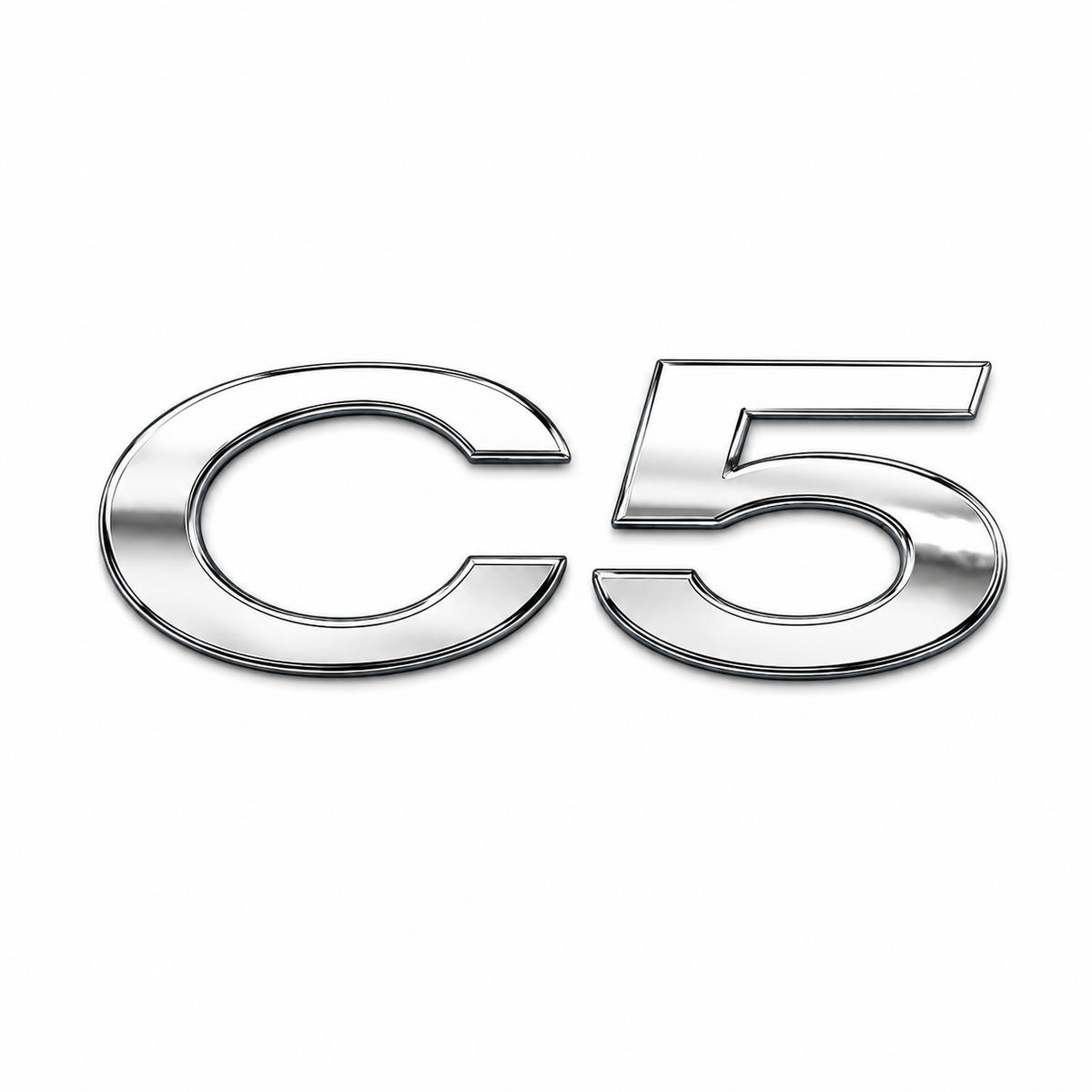 C5 Krom Bagaj Yazısı Citroen Uyumlu