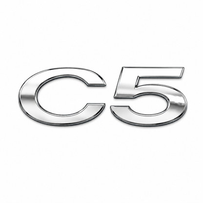 C5 Krom Bagaj Yazısı Citroen Uyumlu