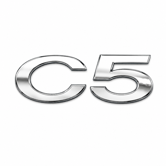 C5 Krom Bagaj Yazısı Citroen Uyumlu