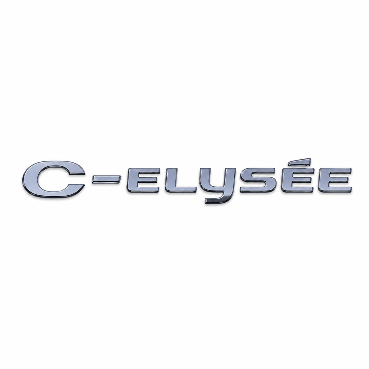 C-Elysee Krom Bagaj Yazısı Citroen Uyumlu