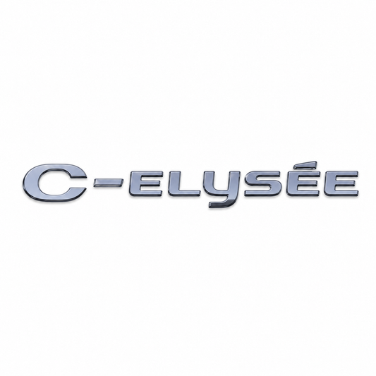 C-Elysee Krom Bagaj Yazısı Citroen Uyumlu