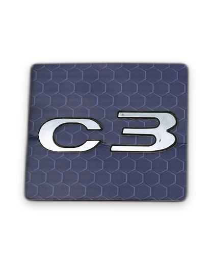 C3 Krom Bagaj Yazısı Citroen Uyumlu