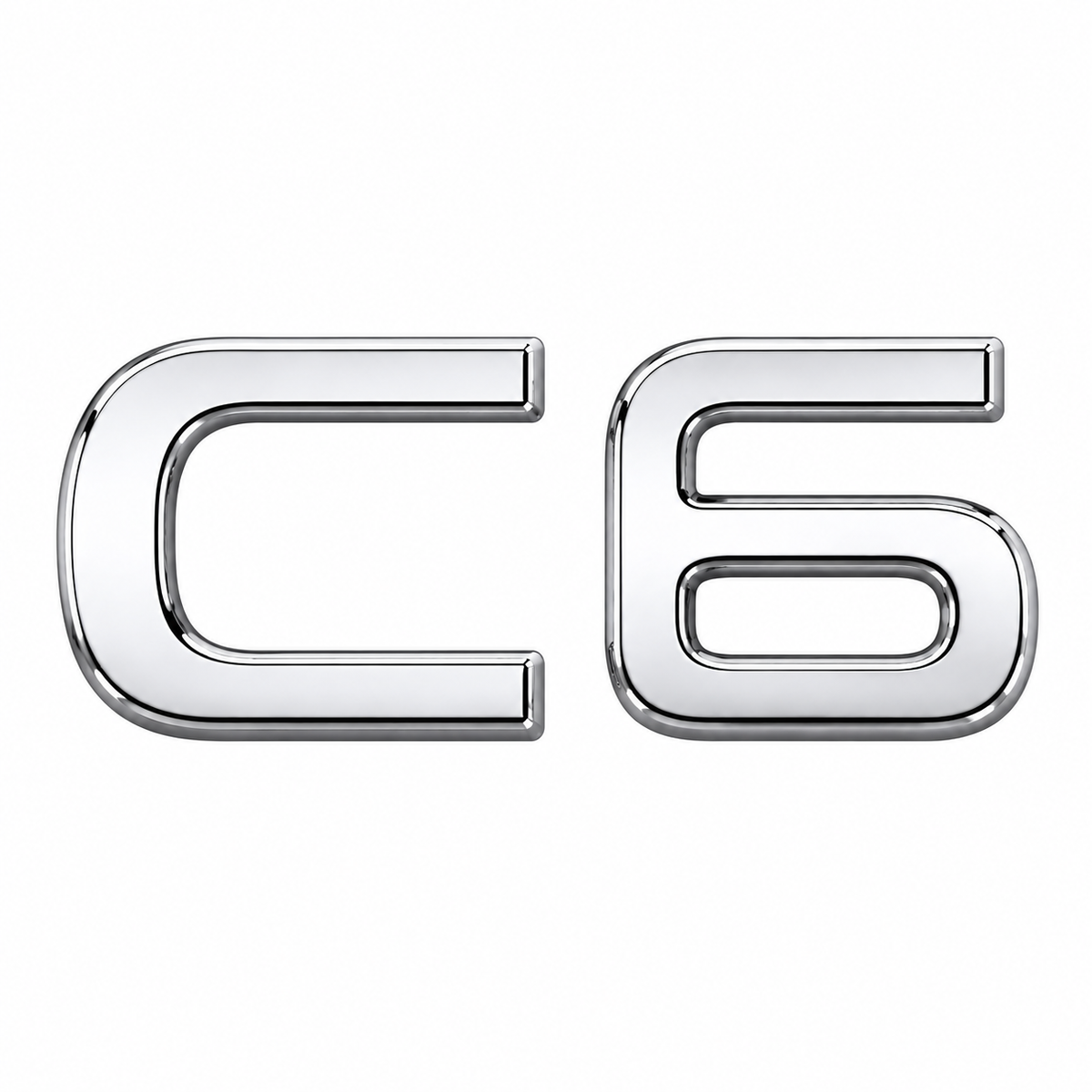 C6 Krom Bagaj Yazısı Citroen Uyumlu