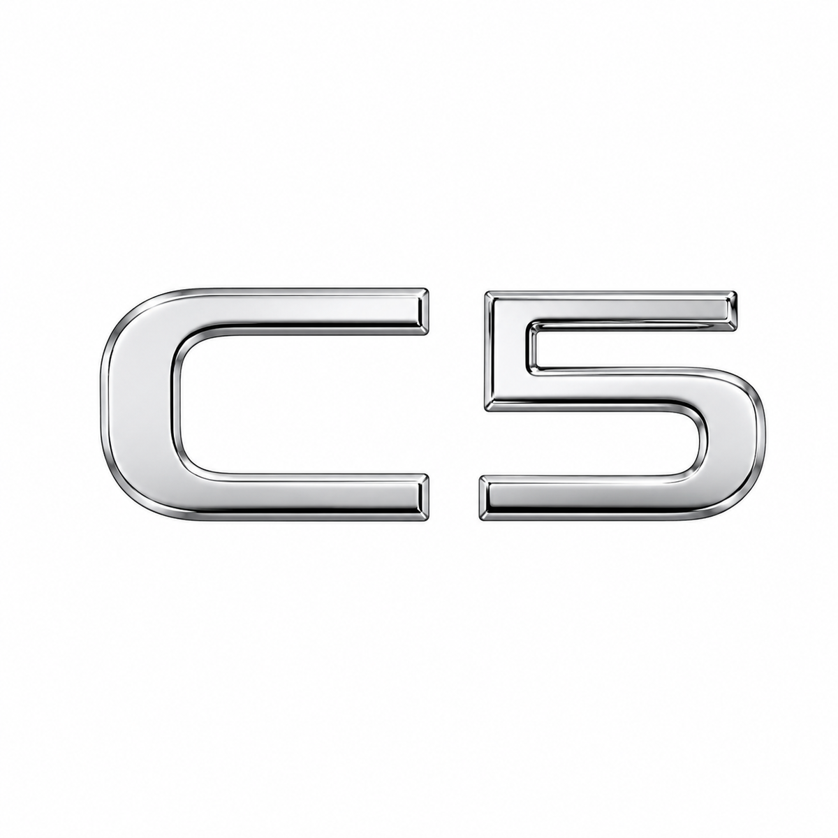 C5 Krom Bagaj Yazısı Citroen Uyumlu