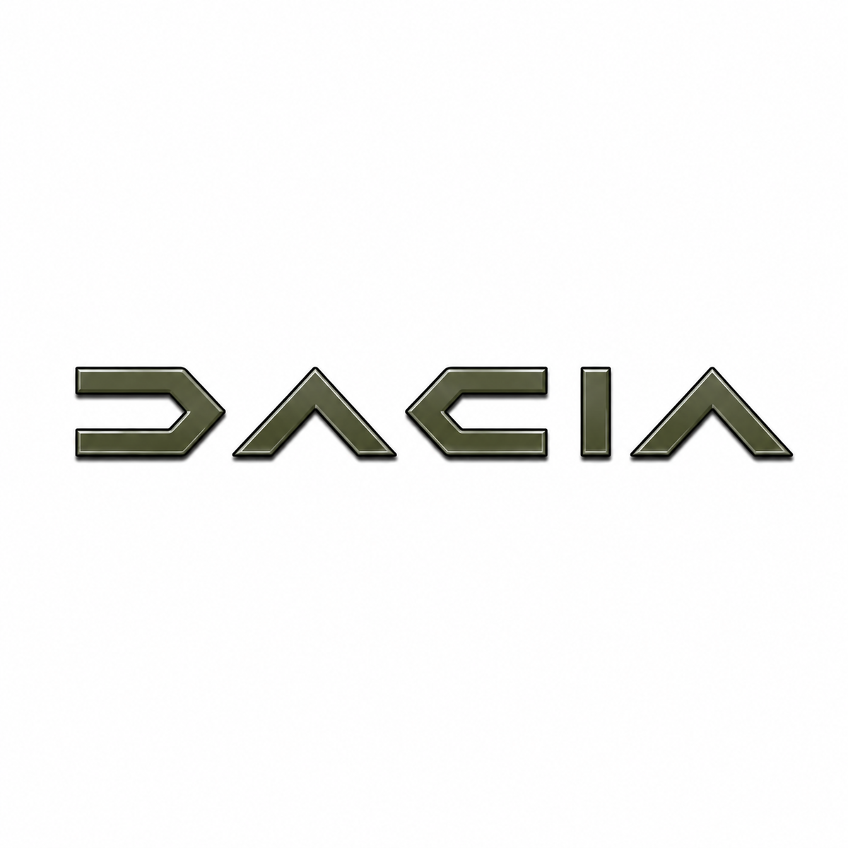 Dacia Krom Bagaj Yazısı Dacia Uyumlu