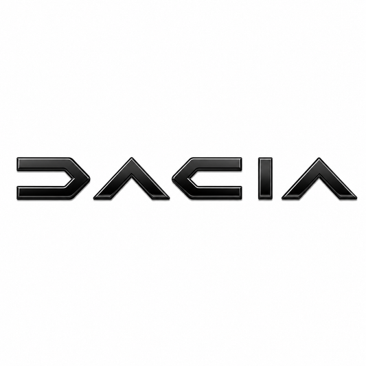 Dacia Siyah Bagaj Yazısı Dacia Uyumlu