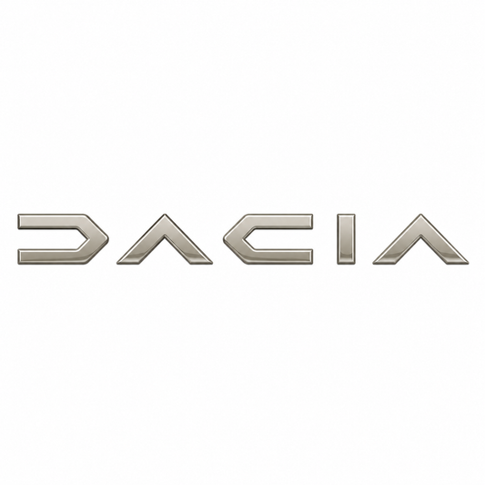 Dacia Beyaz Bagaj Yazısı Dacia Uyumlu