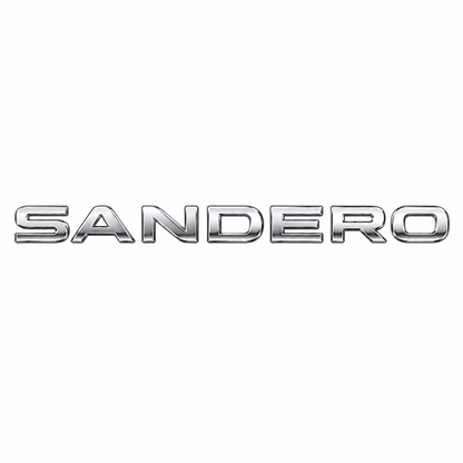 Sandero Krom Bagaj Yazısı Dacia Uyumlu