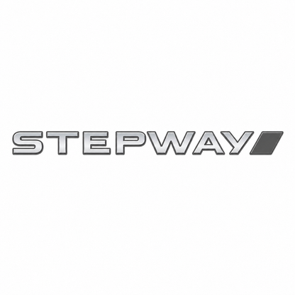 Stepway Şablonsuz Ön Kapı Gri Araç Yazısı Dacia Uyumlu