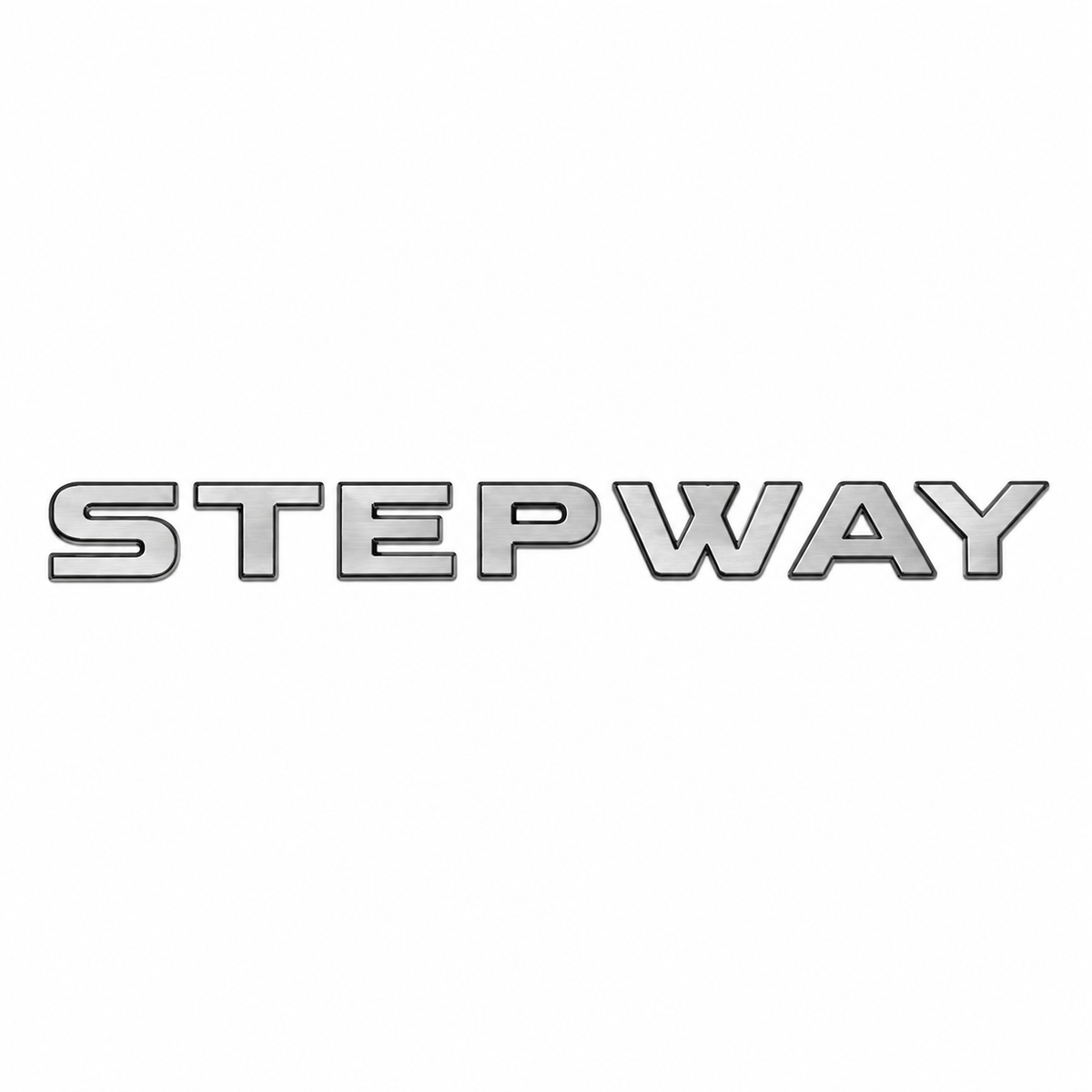 Stepway Sağ ön kapı için, şablonlu Gri Kapı Yazısı Dacia Uyumlu