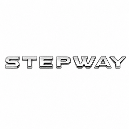 STEPWAY Şablonlu, sol ön kapı Gri Kapı Yazısı Dacia Uyumlu