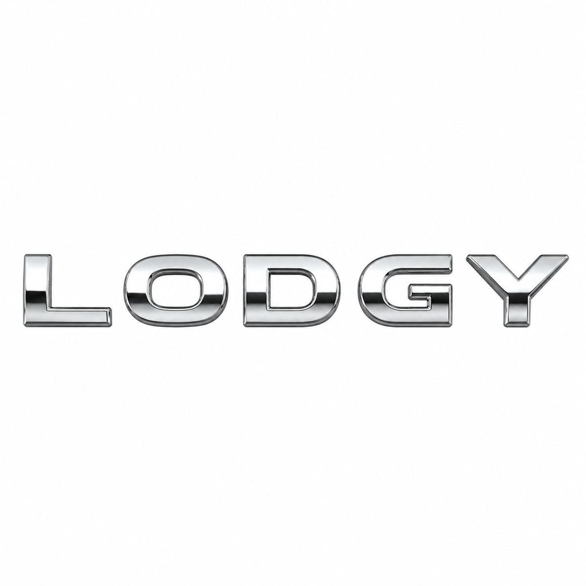 Lodgy Krom Bagaj Yazısı Dacia Uyumlu