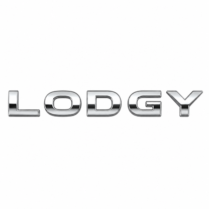 Lodgy Krom Bagaj Yazısı Dacia Uyumlu