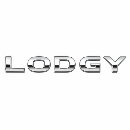 Lodgy Krom Bagaj Yazısı Dacia Uyumlu