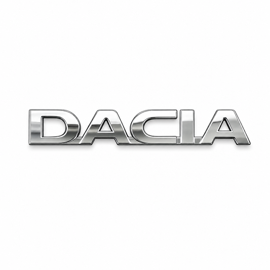Dacia Krom Bagaj Yazısı Dacia Uyumlu
