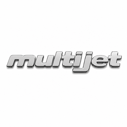Multijet Krom Bagaj Yazısı Fiat Uyumlu