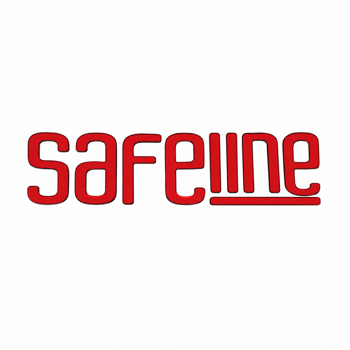 Safeline Kırmızı Bagaj Yazısı Fiat Uyumlu