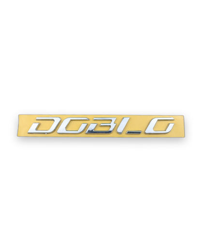 Doblo 2016-2018 model Krom Bagaj Yazısı Fiat Uyumlu