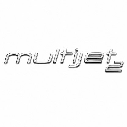 Multijet 2 Krom Bagaj Yazısı Fiat Uyumlu