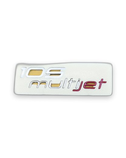 105 Multijet Krom Kırmızı Bagaj Yazısı Fiat Uyumlu