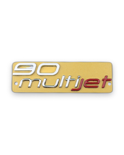 90 Multijet Krom Kırmızı Bagaj Yazısı Fiat Uyumlu