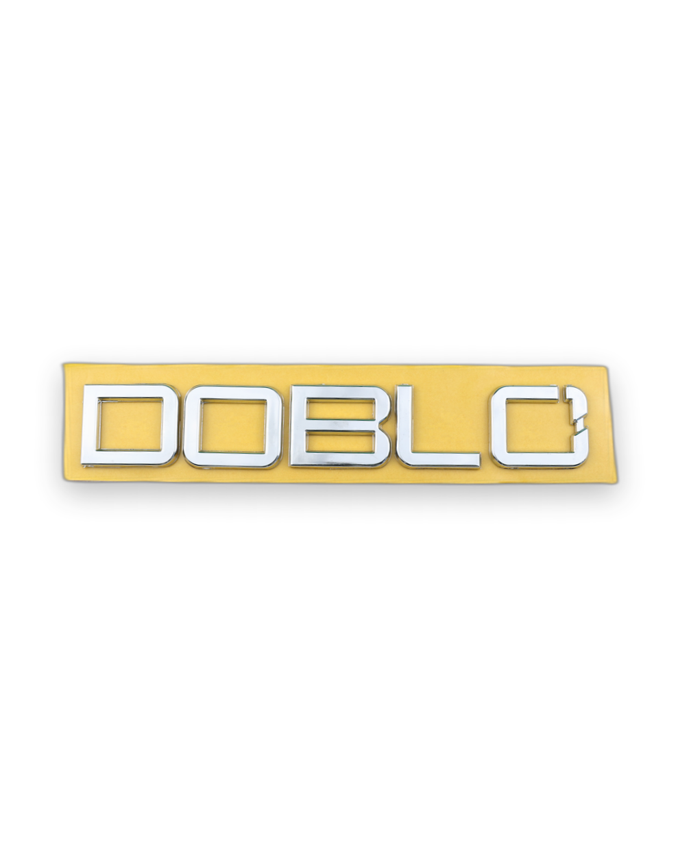 Doblo 2010 model Krom Bagaj Yazısı Fiat Uyumlu