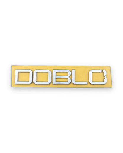 Doblo 2010 model Krom Bagaj Yazısı Fiat Uyumlu