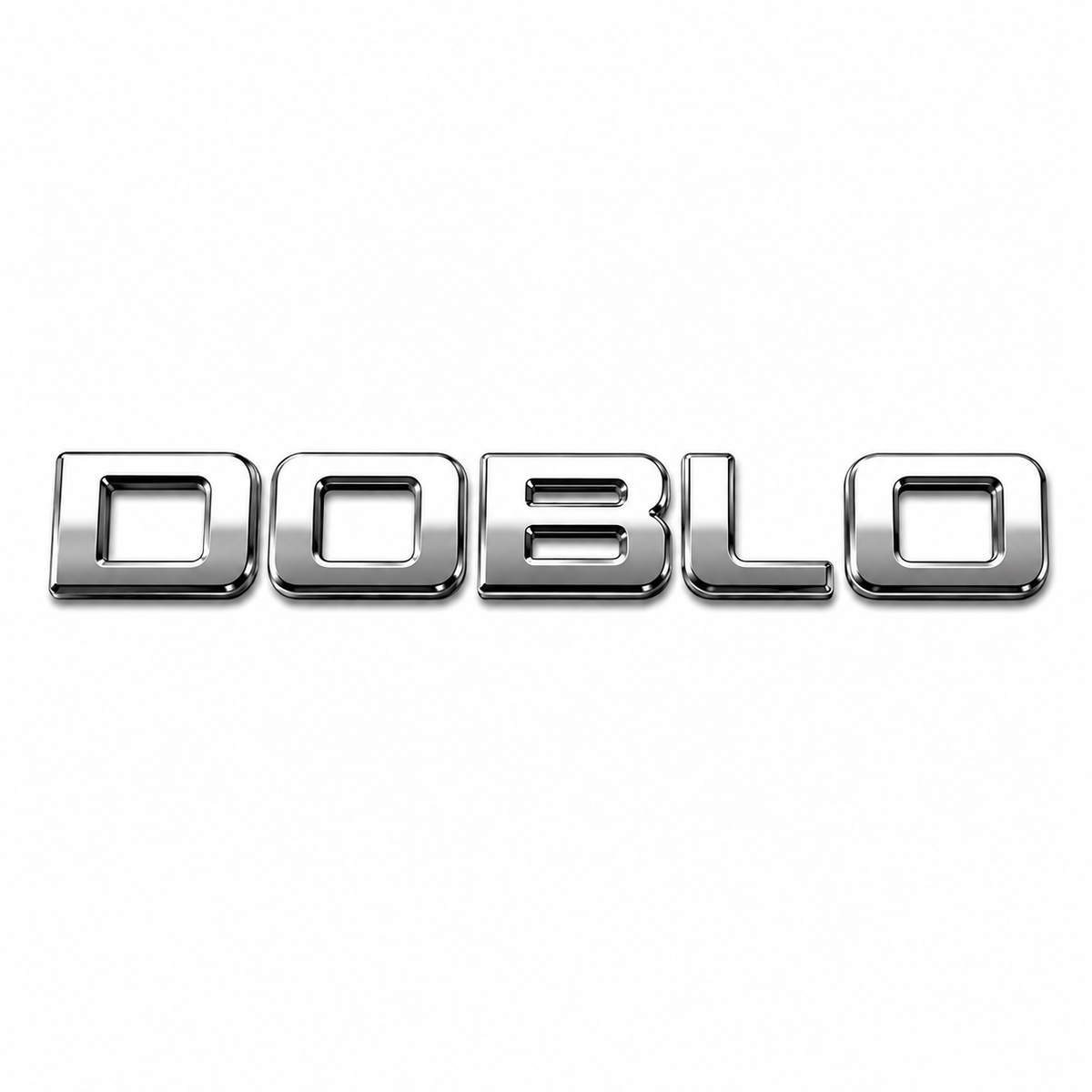 Doblo 2010 model Krom Bagaj Yazısı Fiat Uyumlu