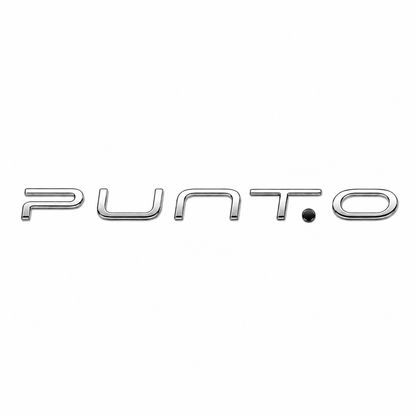 Punto Mavi Bagaj Yazısı Fiat Uyumlu