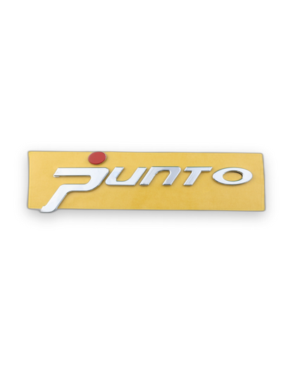 Punto Kırmızı Bagaj Yazısı Fiat Uyumlu