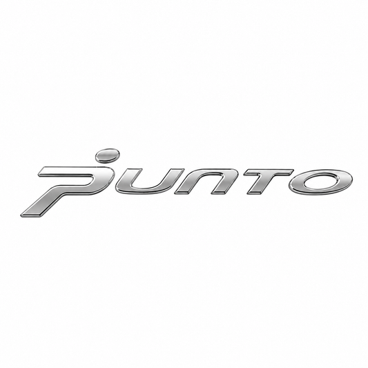 Punto Mavi Bagaj Yazısı Fiat Uyumlu