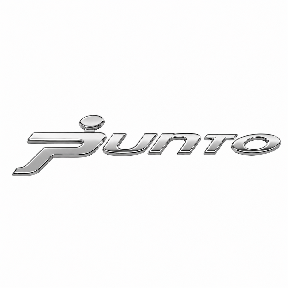 Punto Krom Bagaj Yazısı Fiat Uyumlu