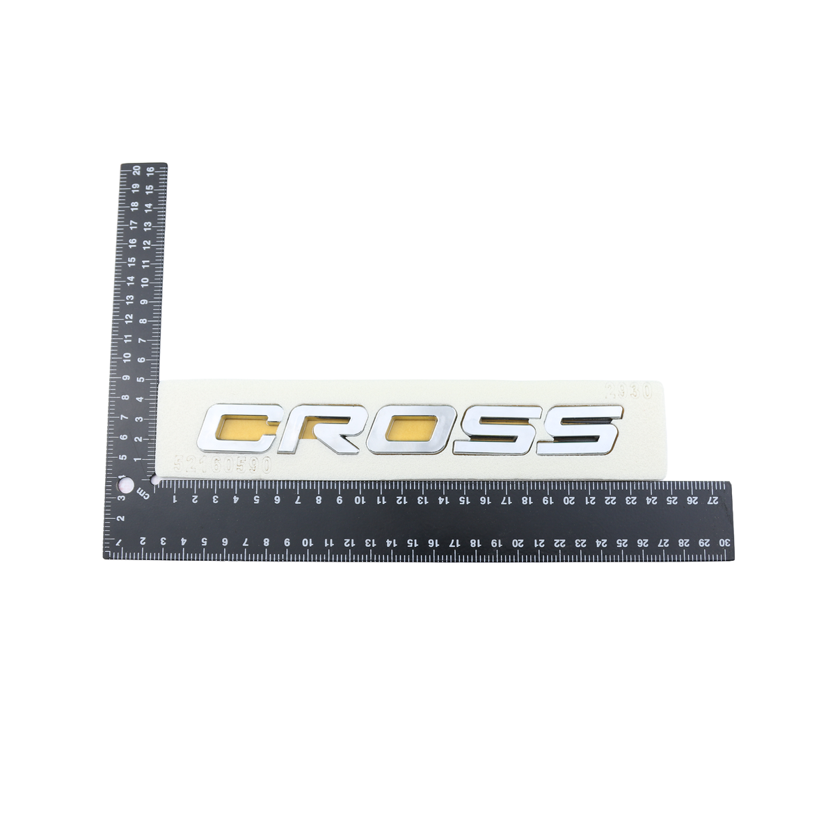 CROSS Krom Bagaj Yazısı Fiat Uyumlu