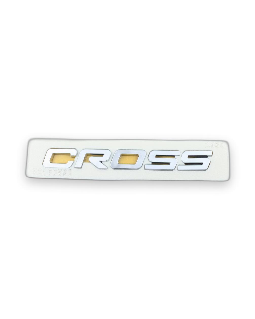 CROSS Krom Bagaj Yazısı Fiat Uyumlu