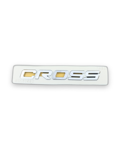 CROSS Krom Bagaj Yazısı Fiat Uyumlu