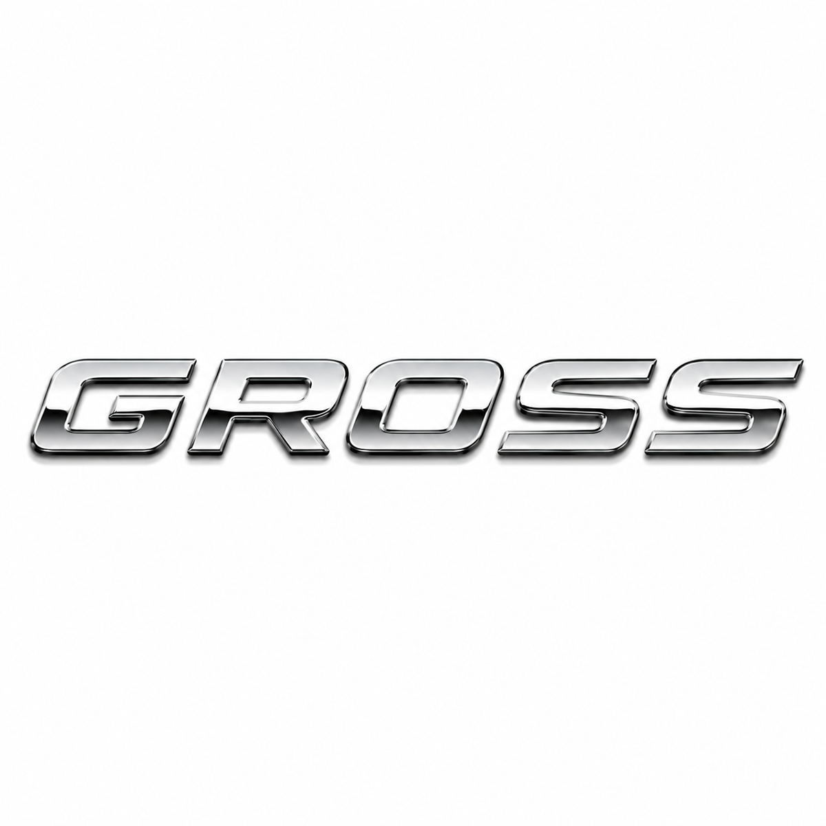 CROSS Krom Bagaj Yazısı Fiat Uyumlu