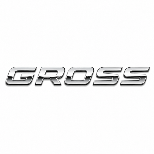 CROSS Krom Bagaj Yazısı Fiat Uyumlu