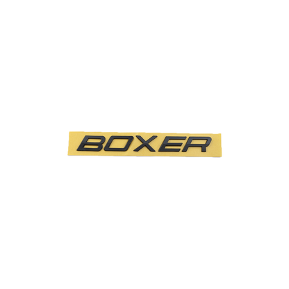 Boxer Siyah Bagaj Yazısı Fiat Uyumlu