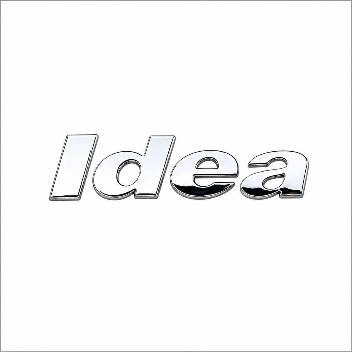 Idea Krom Bagaj Yazısı Fiat Uyumlu