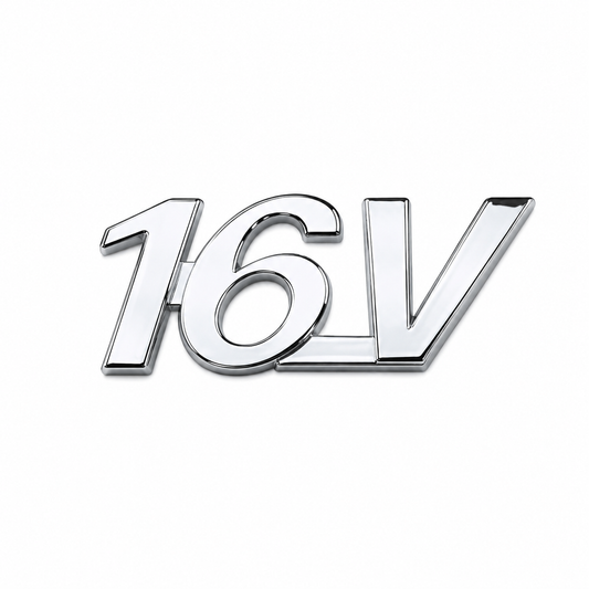16V Krom Bagaj Yazısı Fiat Uyumlu