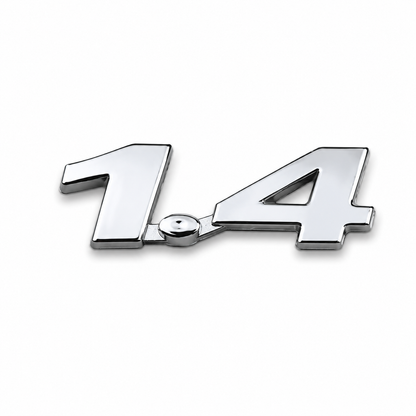 1.4 Krom Bagaj Yazısı Fiat Uyumlu