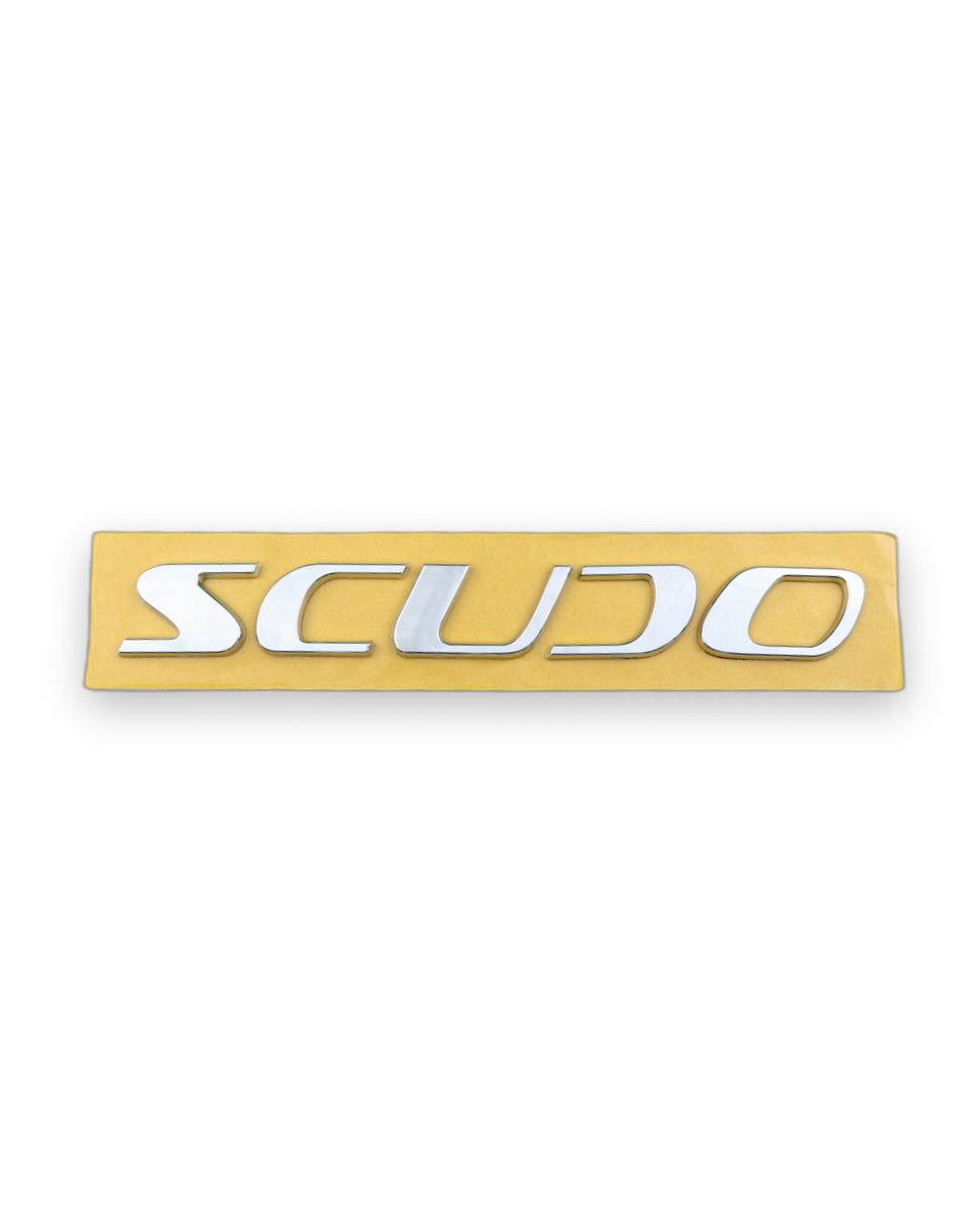Scudo E.M. Krom Bagaj Yazısı Fiat Uyumlu