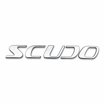 Scudo E.M. Krom Bagaj Yazısı Fiat Uyumlu