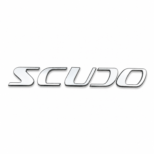 Scudo E.M. Krom Bagaj Yazısı Fiat Uyumlu
